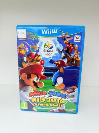 Videojuego Wii U Mario y Sonic rio 2016