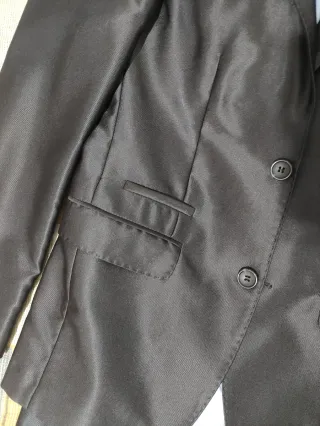 Traje entallado TZ gris Talla S