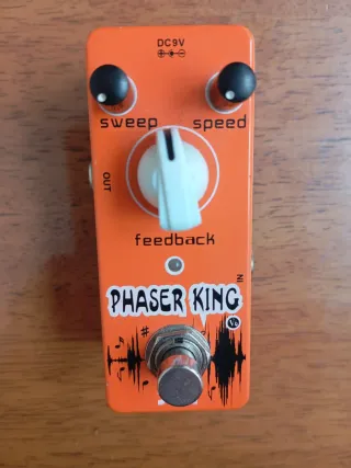 Pedal Guitarra Xvive Phaser King V6 Naranja
