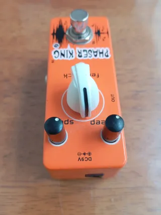 Pedal Guitarra Xvive Phaser King V6 Naranja
