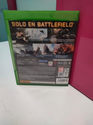 Videojuego Xbox One battlefield 4