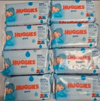 Toallitas Huggies Pure (Pack 20)