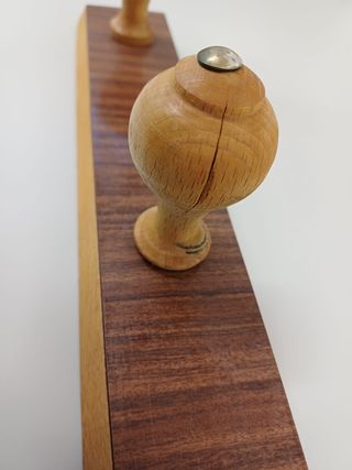 Perchero de pared madera