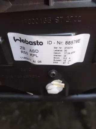 Techo solar Mini R50