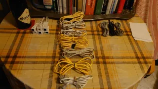 Lotes Cables Ethernet y Teléfono