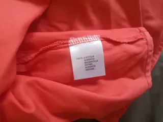 Vestido laranja infantil