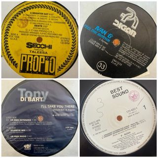 Lotto dischi in vinile house dj