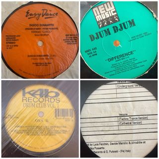 Lotto dischi in vinile house dj