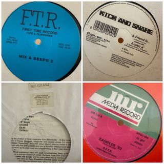 Lotto dischi in vinile house dj