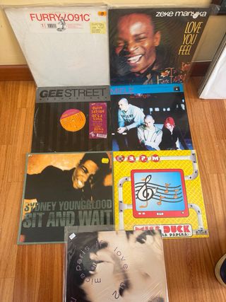 Lotto dischi in vinile house dj