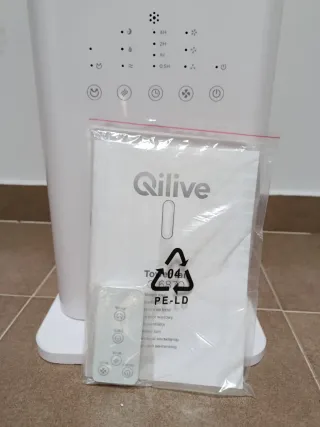Ventilador de pie Qilive blanco