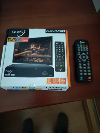Decodificador Aura DVB-T2 TDT HD