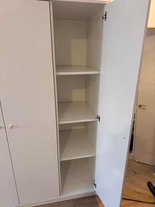 Armario Ikea Blanco 3 Puertas Medidas en la foto