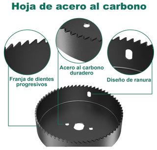 Set de coronas perforadoras HYCHIKA 19 piezas