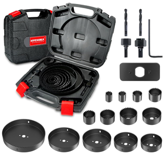 Set de coronas perforadoras HYCHIKA 19 piezas