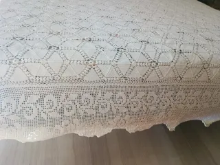 Colcha crochet matrimonial