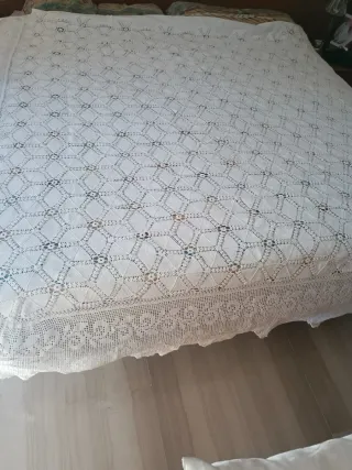 Colcha crochet matrimonial