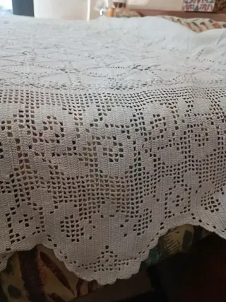 Colcha crochet matrimonial