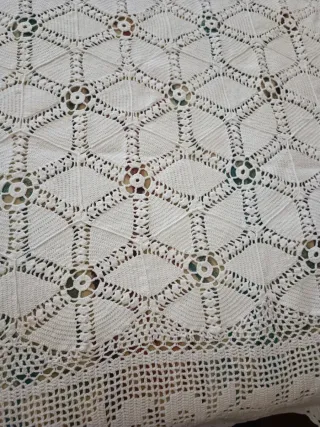 Colcha crochet matrimonial