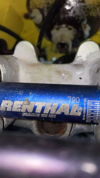 Manillar Renthal 790 azul