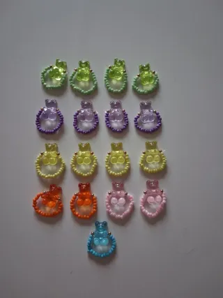 Anillos Osito Gummy Bear Ajustables