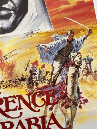 Cartel original Lawrence de Arabia