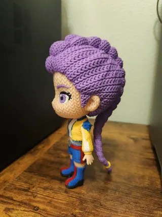 Figura Rumi crochet 3D