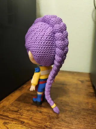 Figura Rumi crochet 3D