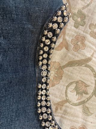 Cazadora vaquera L pedrería