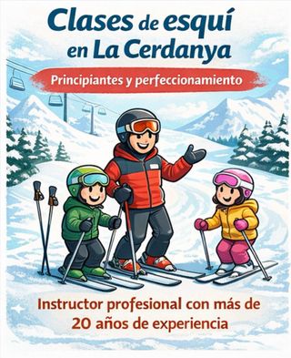 Clases de esquí en La Cerdanya: Particular y grupo