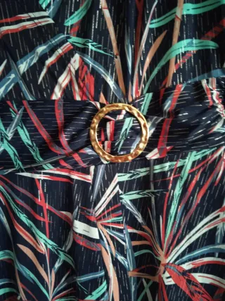 Vestido Morgan elástico estampado