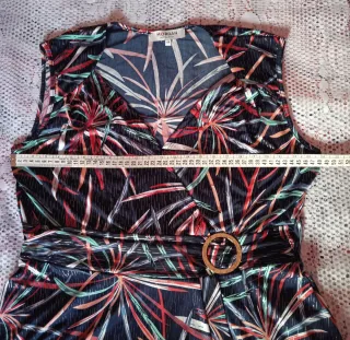 Vestido Morgan elástico estampado