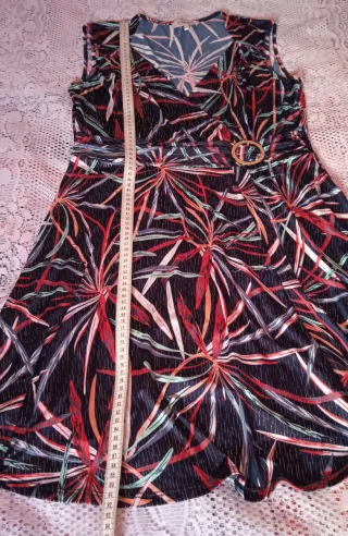 Vestido Morgan elástico estampado