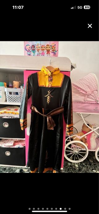 Disfraz Frozen Anna Talla 7-8 años