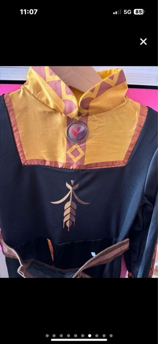 Disfraz Frozen Anna Talla 7-8 años