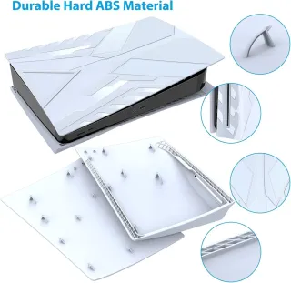 Ps5 Cover skin ABS bianco Faceplate PlayStation 5