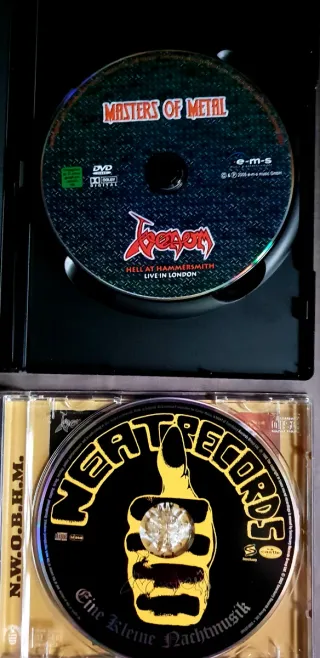 Venom CD y DVD - Hell at Hammersmith