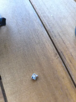 Pendientes Tous Oso Rubí Plata