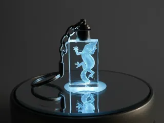 Llavero Corazón Cristal Personalizado