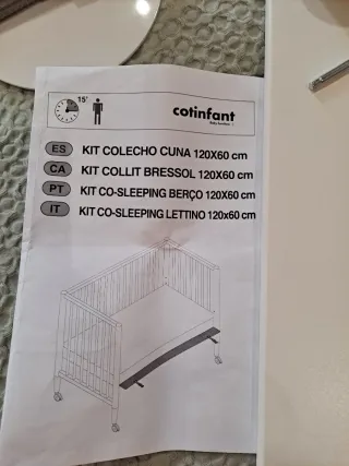 Kit Colecho Cuna Tesori 120x60