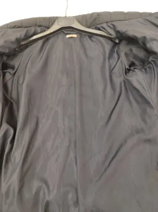 Abrigo  acolchado T / M Negro el gris marengo