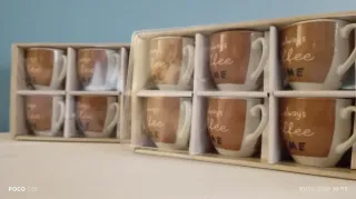 Set 6 Tazzine Caffè Always Coffee Time