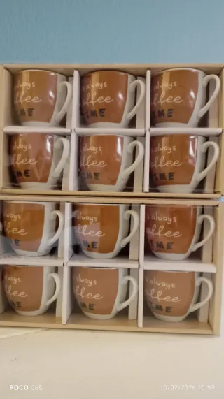 Set 6 Tazzine Caffè Always Coffee Time