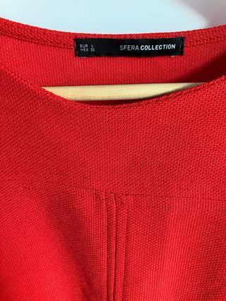 Blusa Sfera Roja Talla L
