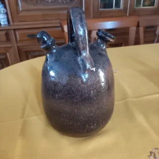 Botijo de cerámica vidriada