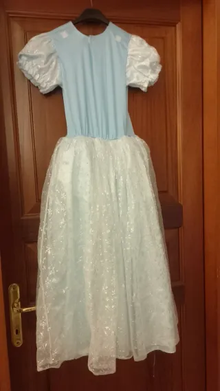 Vestito Elsa Frozen Carnevale Bambina