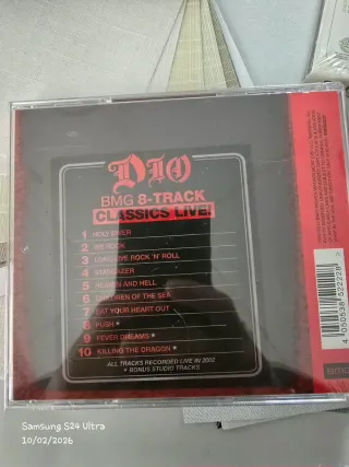 CD Dio - BMG 8-Track Classics Live!