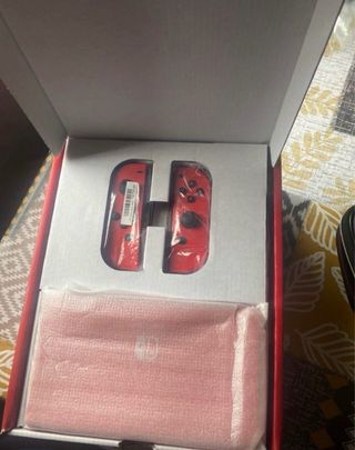Nintendo Switch OLED Edición Mario Roja