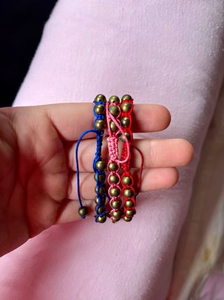 Pack 3 Pulseras Corazón