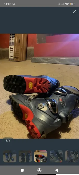 Botas esquí travesía Scarpa 23/23.5 #skimo#ski